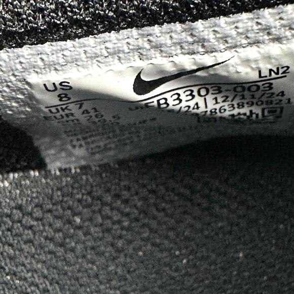 Nike Vapor Speed 3 Men's Size 8 Black Gold Football Cleats FB3303-003 NEW - Picture 7 of 7